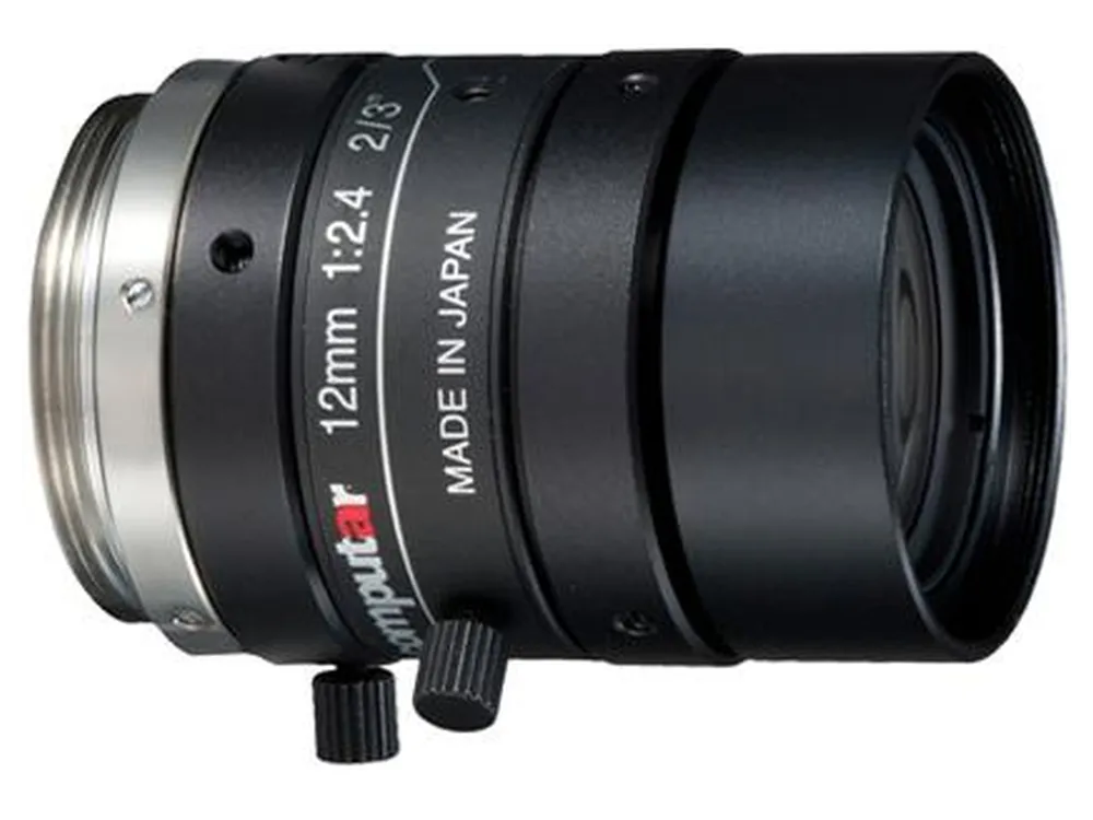 ☆未使用に近い Computar M1224-MPW2 12mm F2.4 Cマウント レンズ 2/3