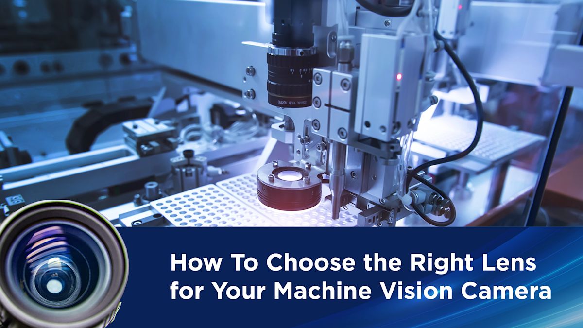 Mit Lens Machine Webinar: Choosing the Correct Lens for Your Vision System | Basler AG