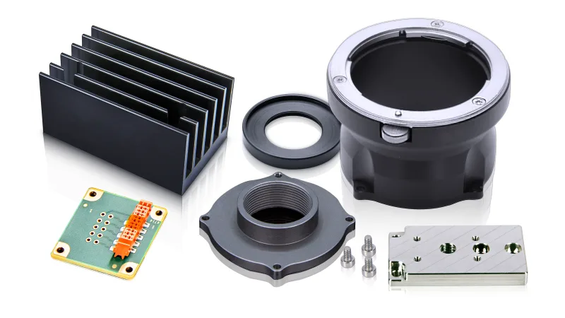 Basler accessories for image processing include network and peripheral devices, mounting aids, as well as a range of other accessory products for cameras, lenses, and lighting. 