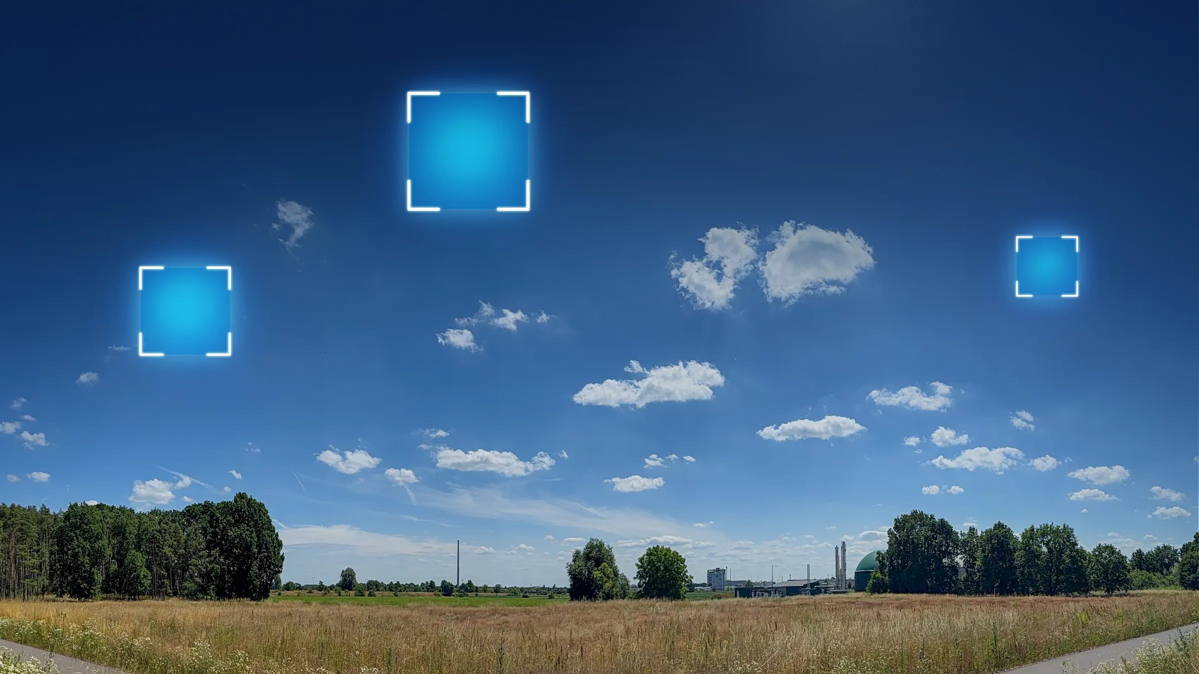 Telecamere per la sorveglianza dello spazio aereo
