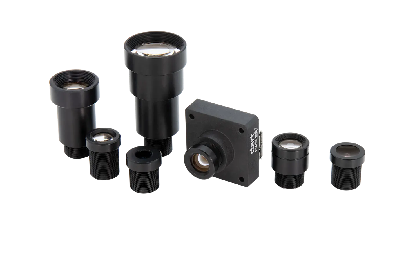 Basler dart with S-mount lenses