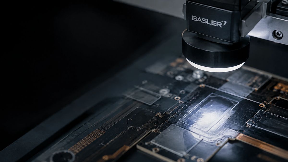 Optical Line Scan Precision Inspection & Alignment of Transparent Adhesive for FPC/PCB ...