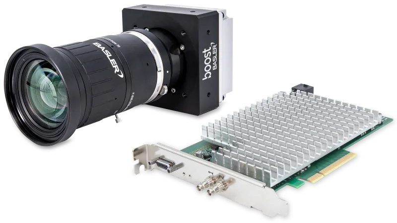 ‌高解像度撮影向けCXP-12対応システム