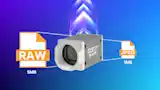 In-camera JPEG compression