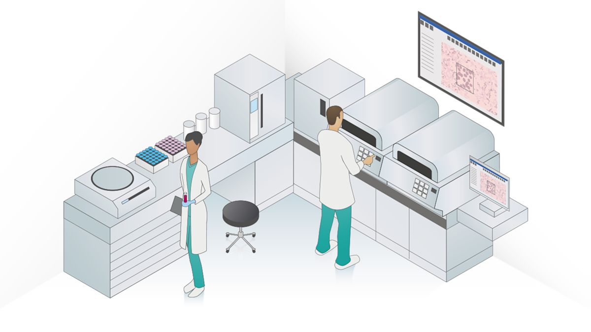 Microscope Blood Cell Machine Automated Microscopy for High Throughput Blood-Cell Analysis via CNN ...