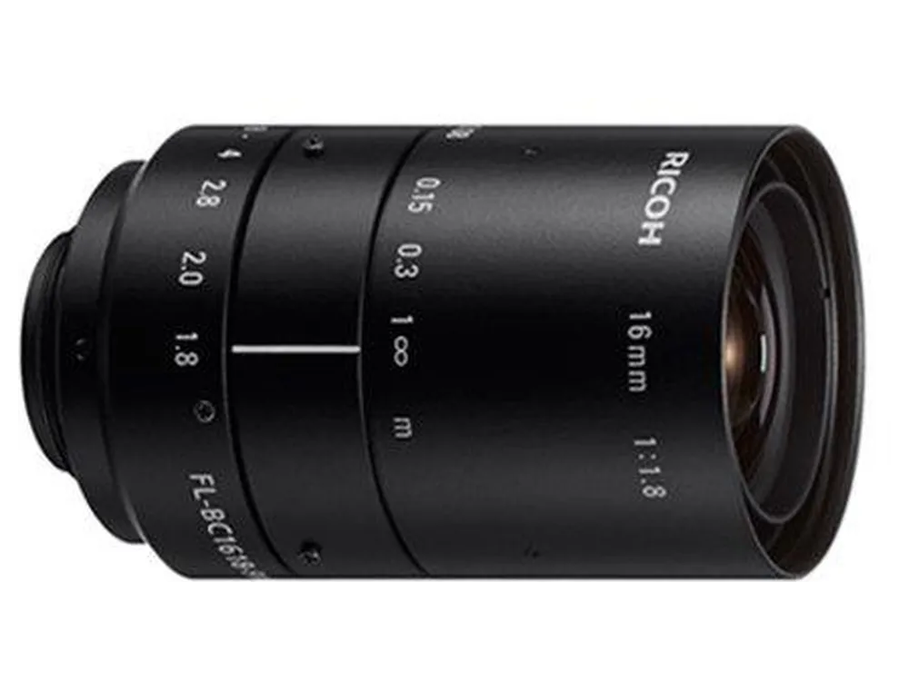  Ricoh Lens FL-BC1618-9M F1.8 f16mm 1" 