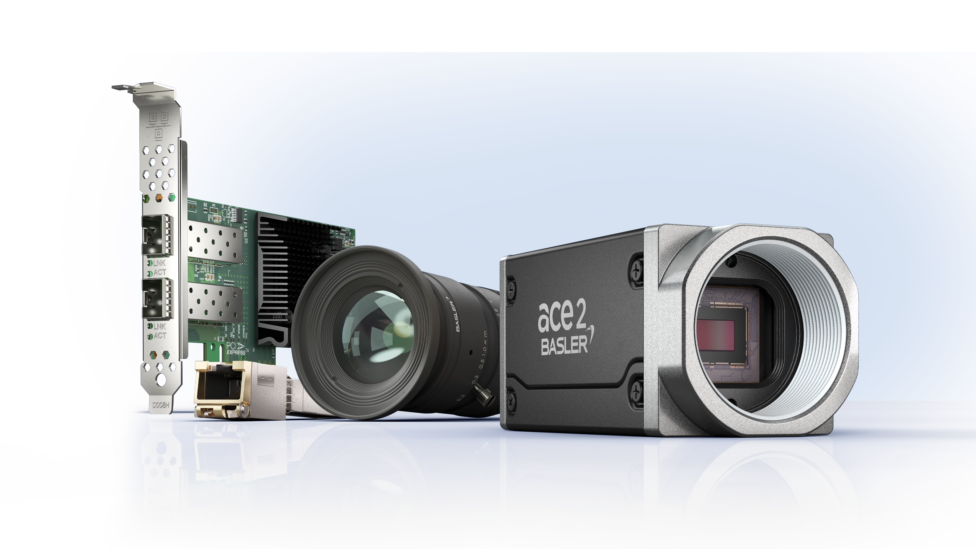 10GigE camera and components