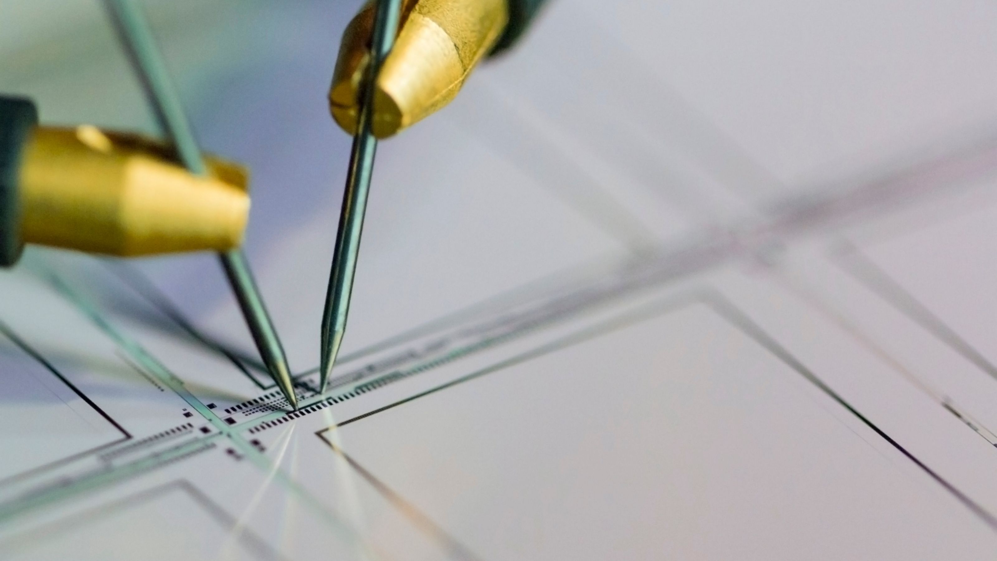 micron or sub-micron accuracy requirement for probing test