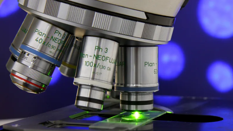 Fluorescence microscopy requires sophisticated cameras
