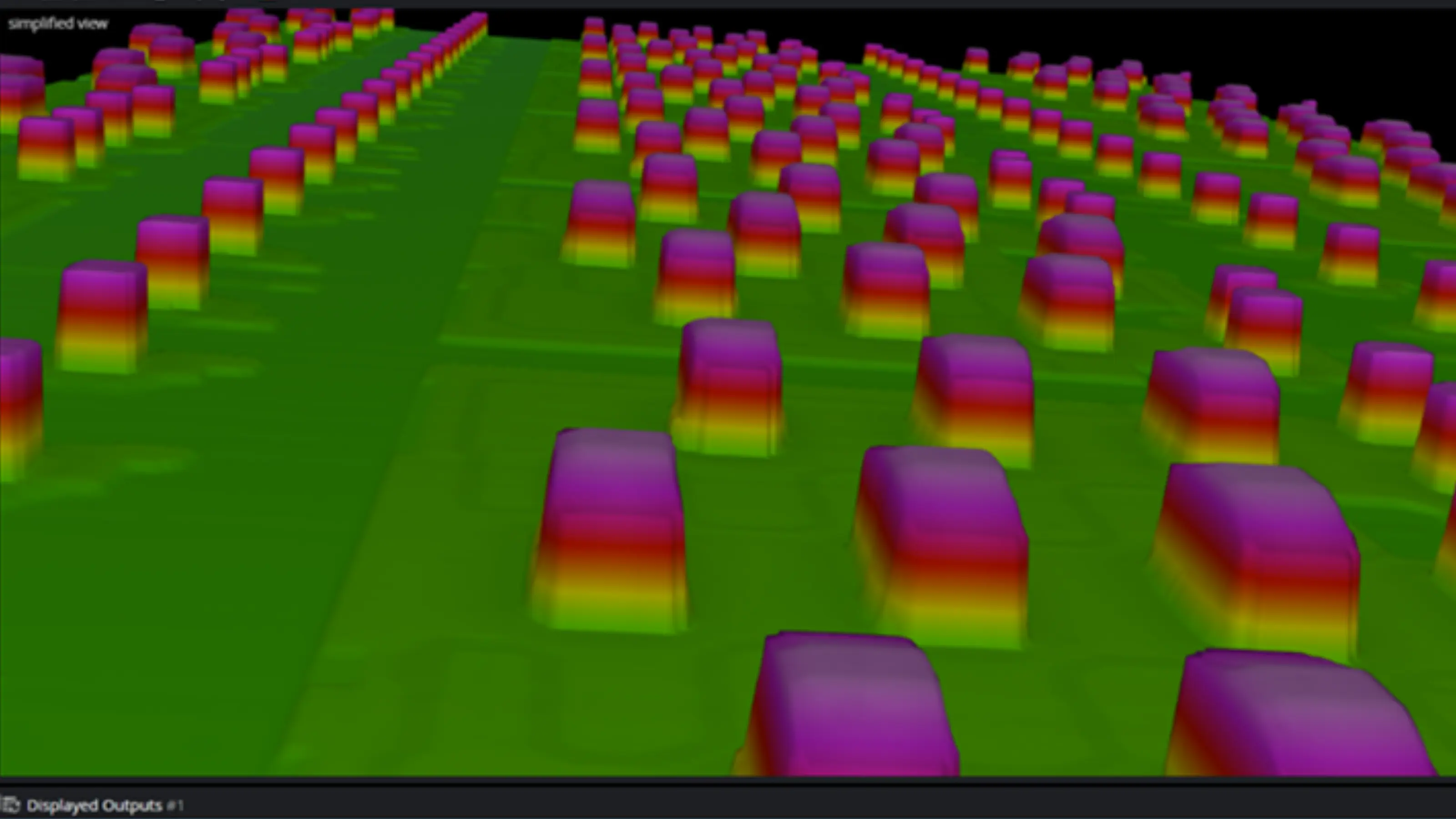 3D 量測可清楚呈現表面上的凸塊高度與均勻性分佈狀態
