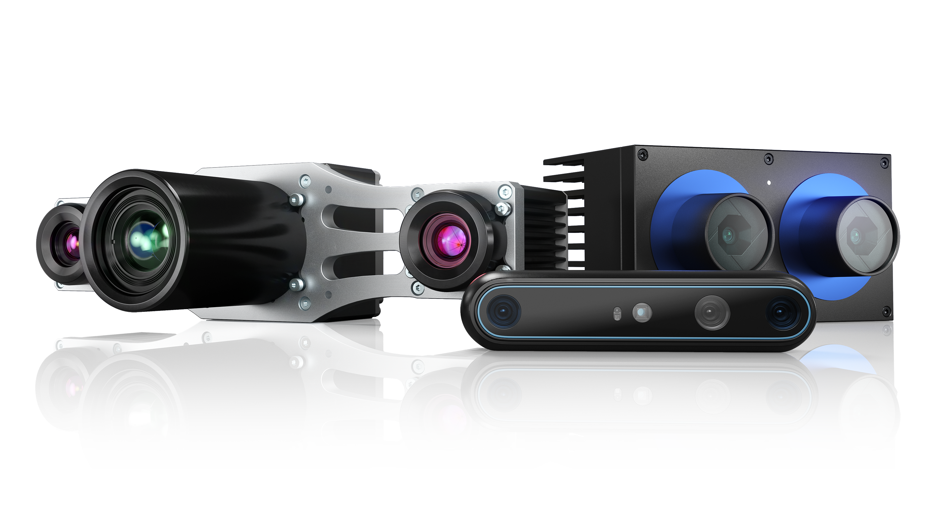 Basler Stereo cameras for robotics applications: Basler Stereo ace, Basler Stereo visard und Basler Stereo mini
