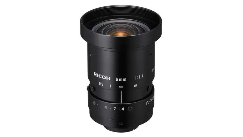  Ricoh Lens FL-CC0614A-2M F1.4 f6mm 2/3" 