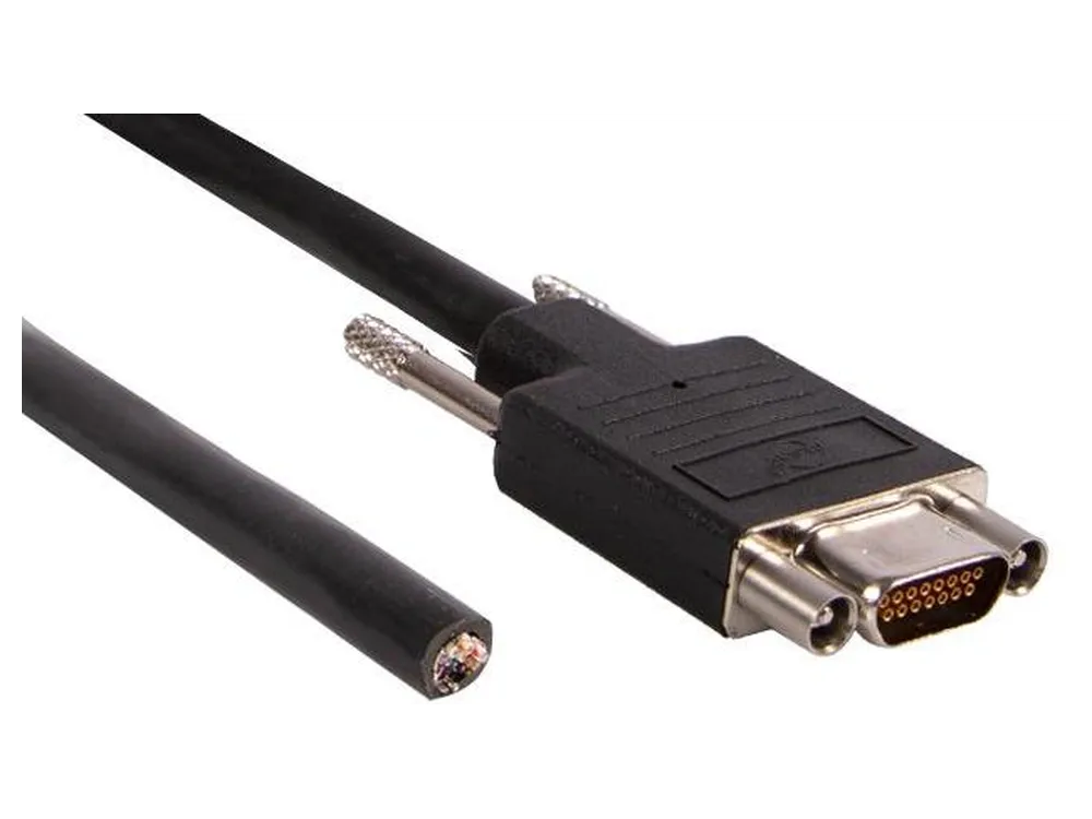 I/O Cable, Micro-D15 / open, 1.83 m