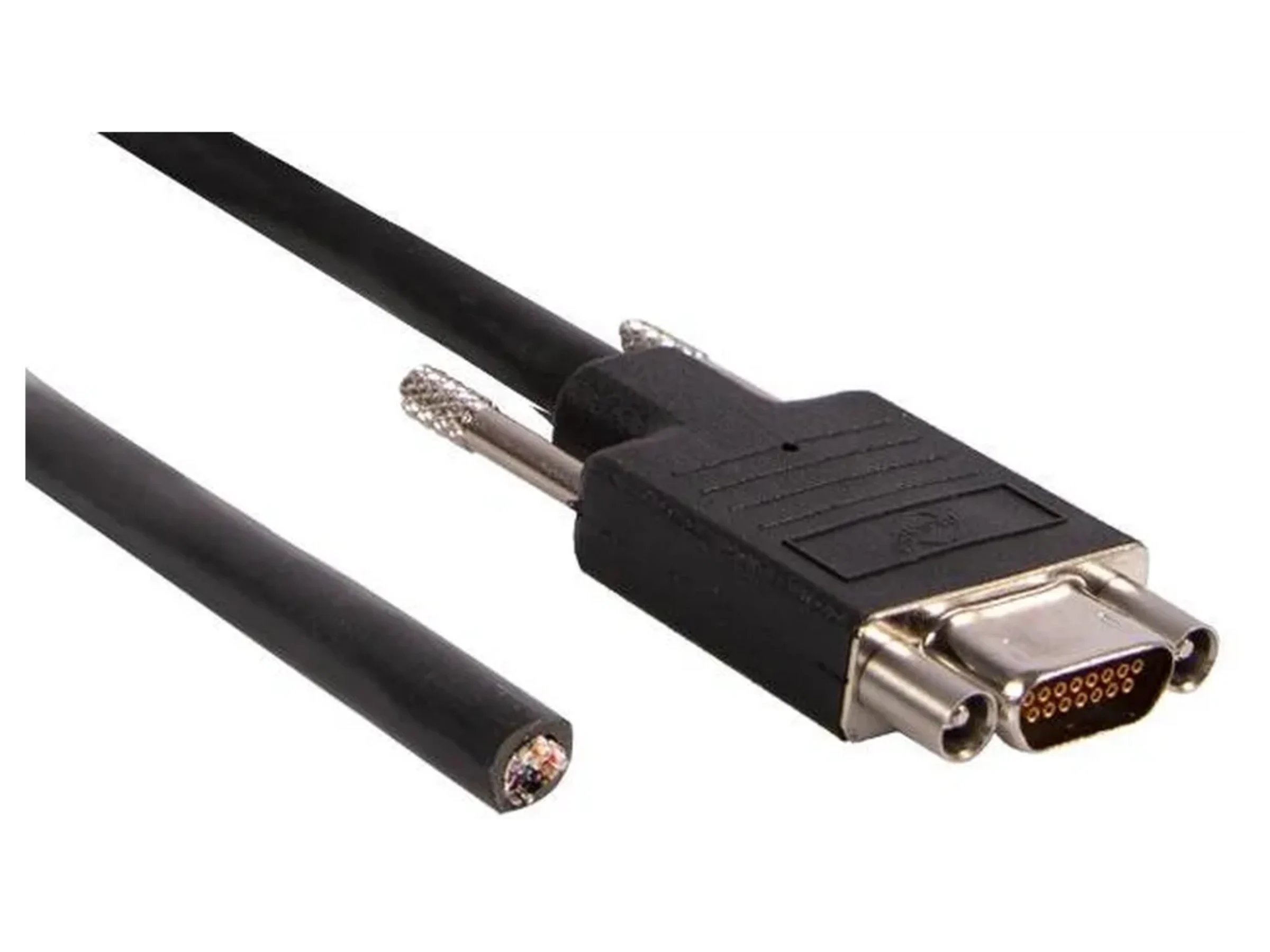 I/O Cable, Micro-D15 / open, 1.83 m | Basler AG