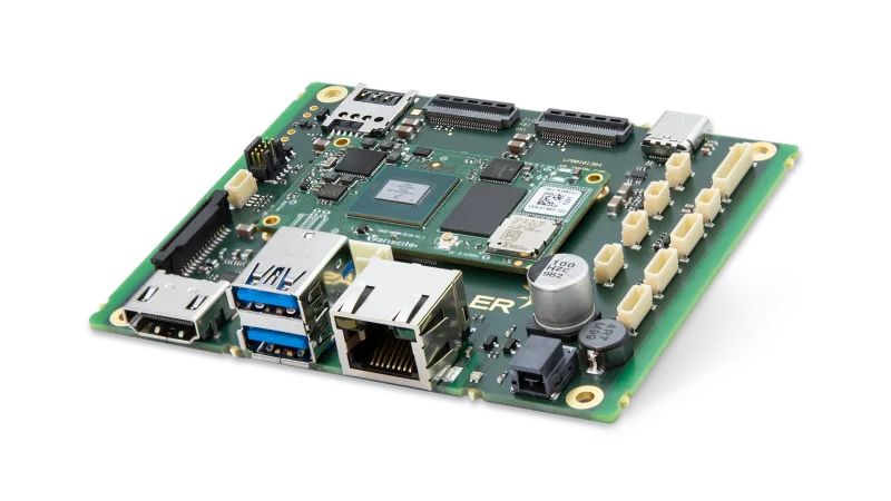 Embedded vision processing board with flexible vision interface