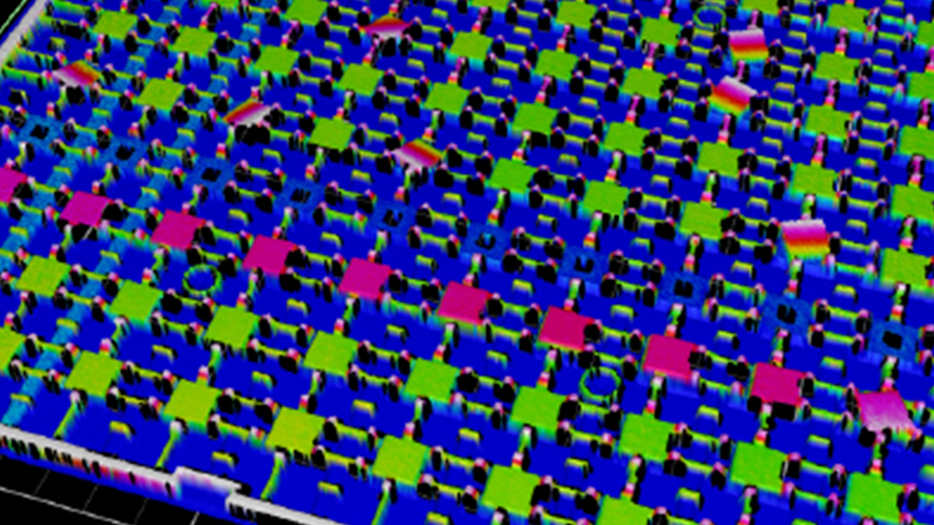 檢查位置不良的半導體晶片在托盤上重疊-4