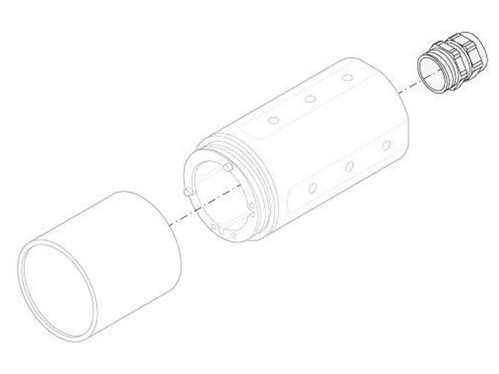  M25 cable gland single hole 