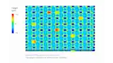 3D height imaging reveals stacked or tilted chips in a tray, helping verify device placement before test.