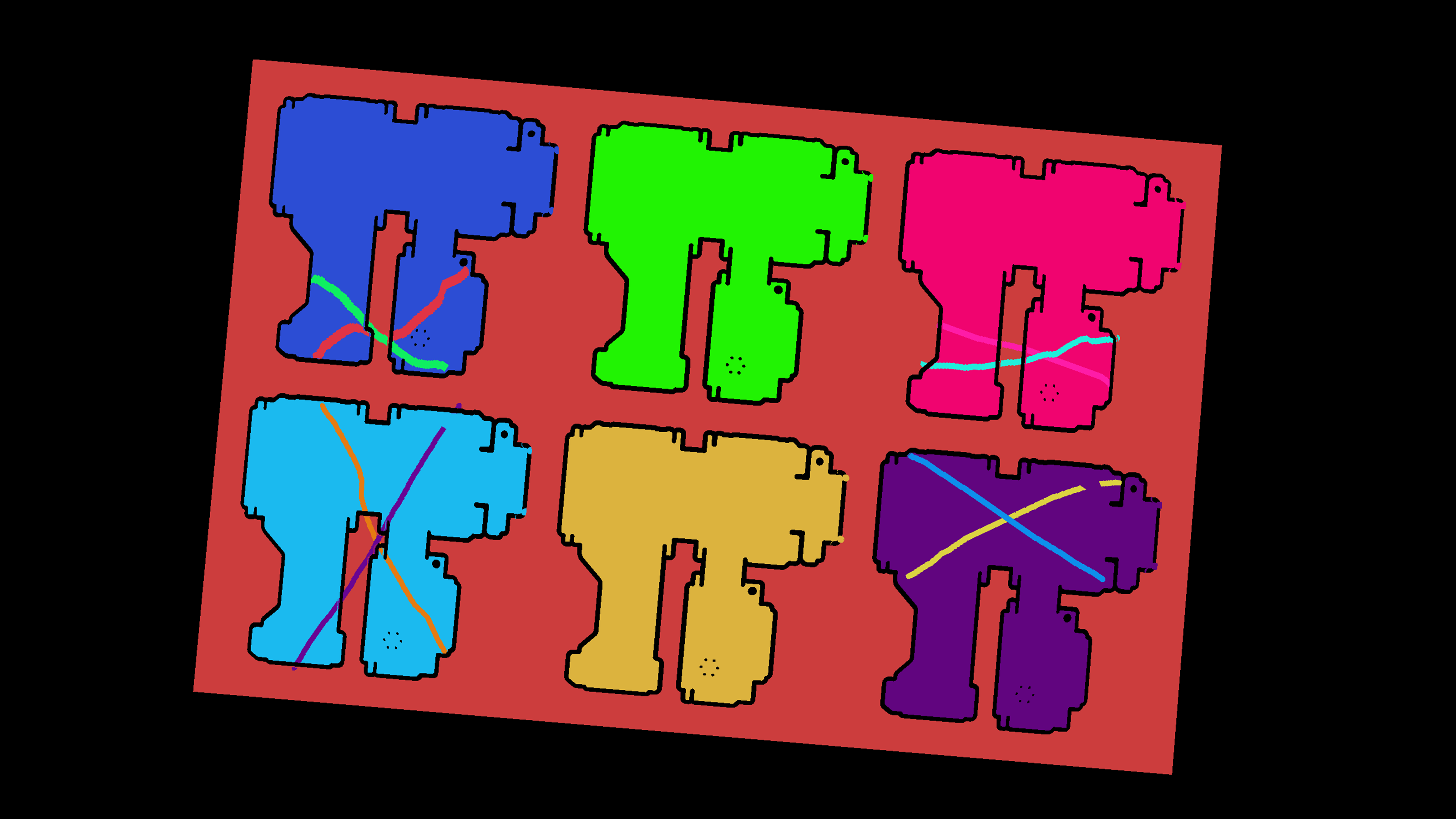 Pixel-perfect and perfectly labeled images