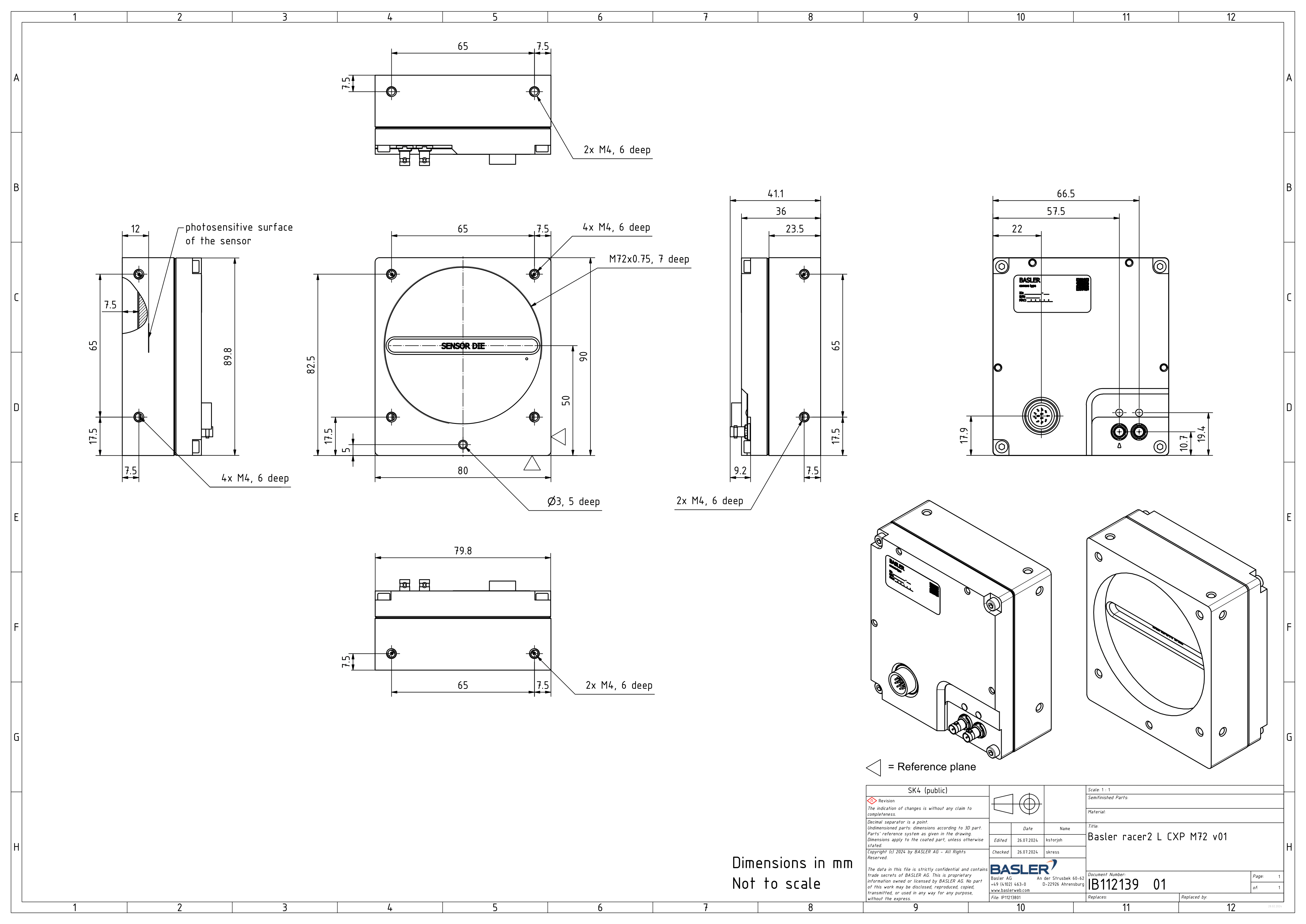 Technical Drawing r2L8192-200cm