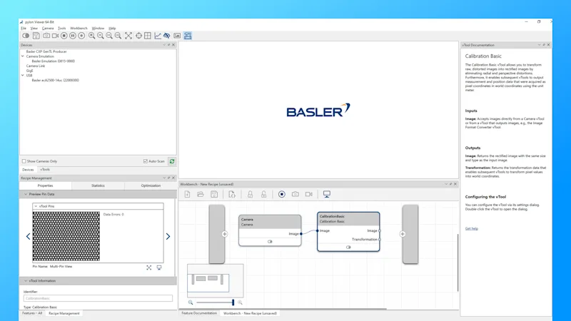 Pylon Basler Tutorial: Basler pylon vTool Calibration & Rectification | Basler AG