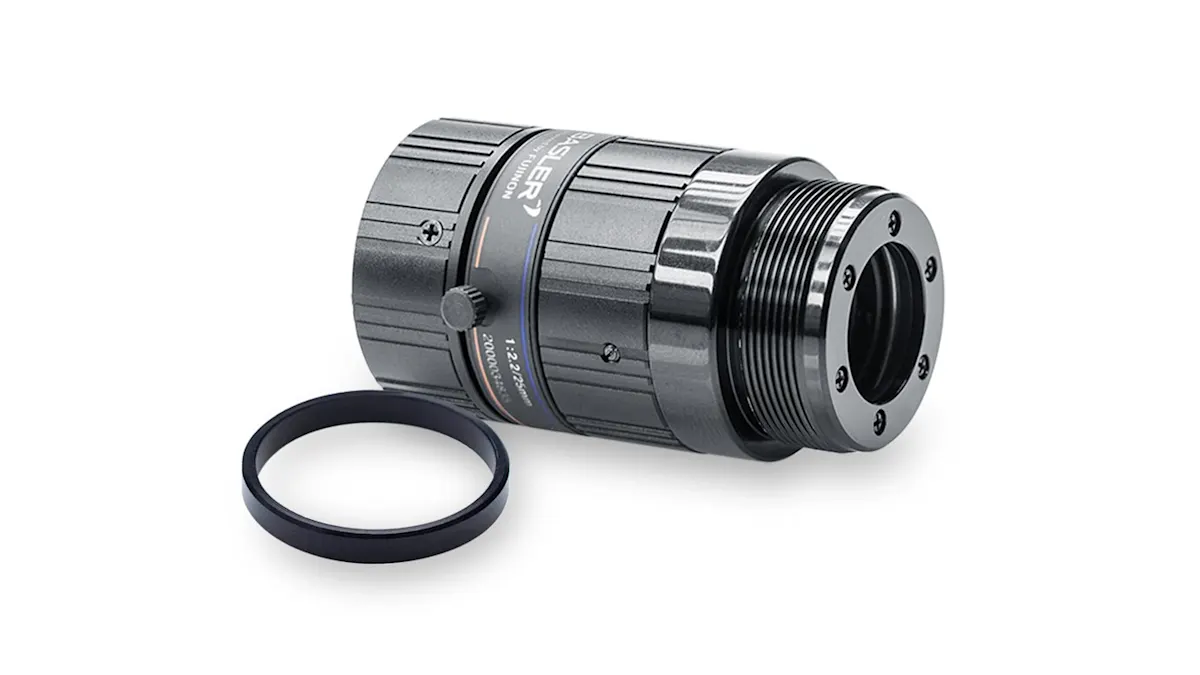 Adapter ring to connect C-mount lenses to CS_mount cameras
