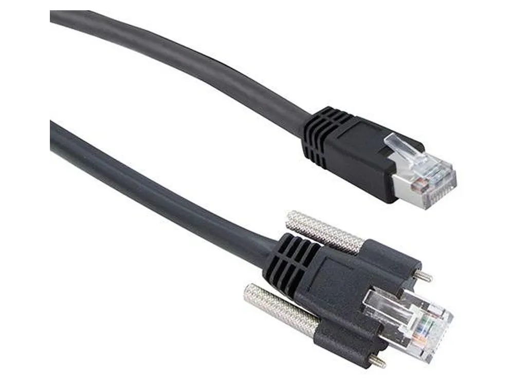  Cable GigE, Cat6a, RJ45 sl hor/RJ45, S, 20 m 