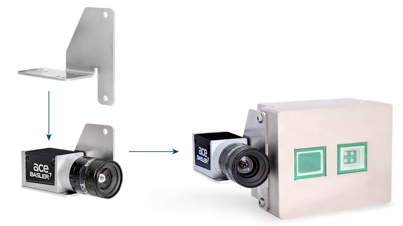 3D RGB-D camera » colored point cloud in RGB real colors | Basler AG