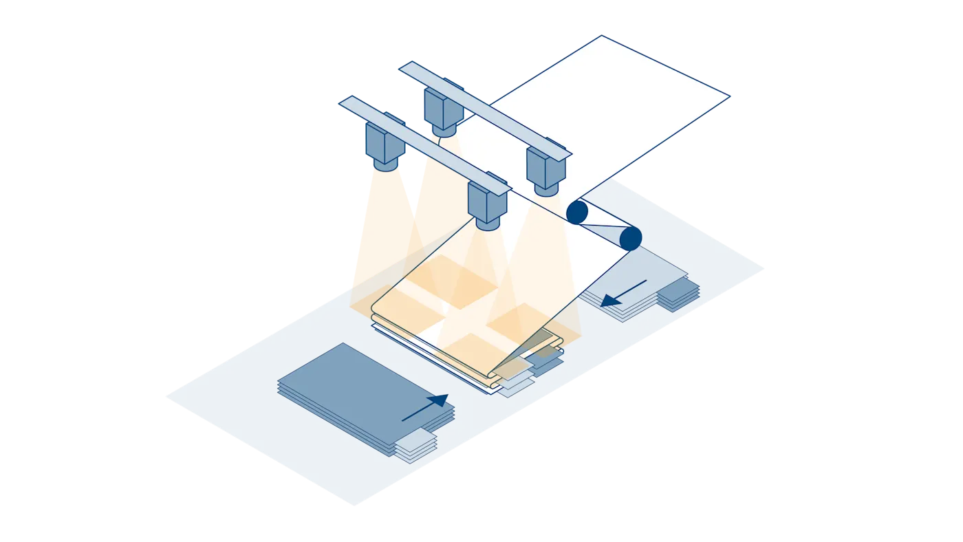 Z-folding in the assembly of pouch battery cells