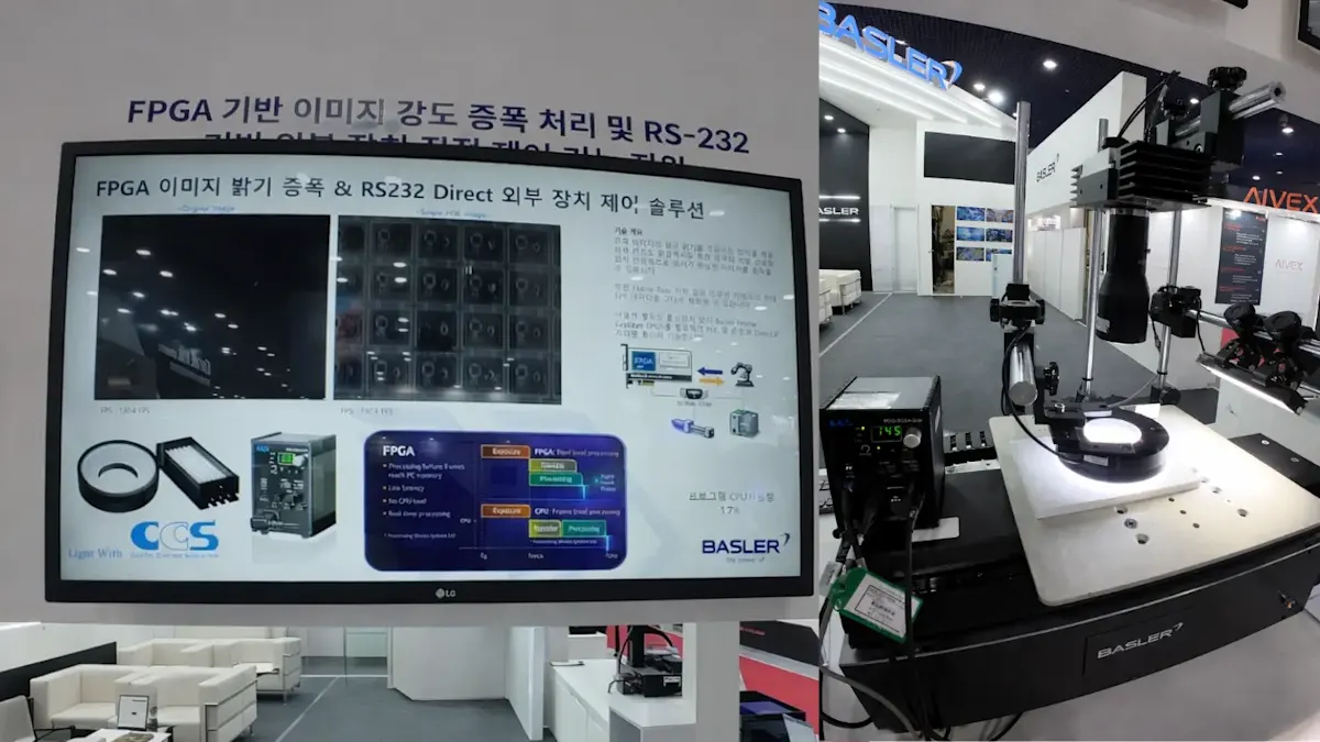 基於 FPGA 的處理結合 HDR 影像強化與即時控制訊號生成,即使在光源條件變動的情況下,也能實現可靠檢測與即時系統回應。