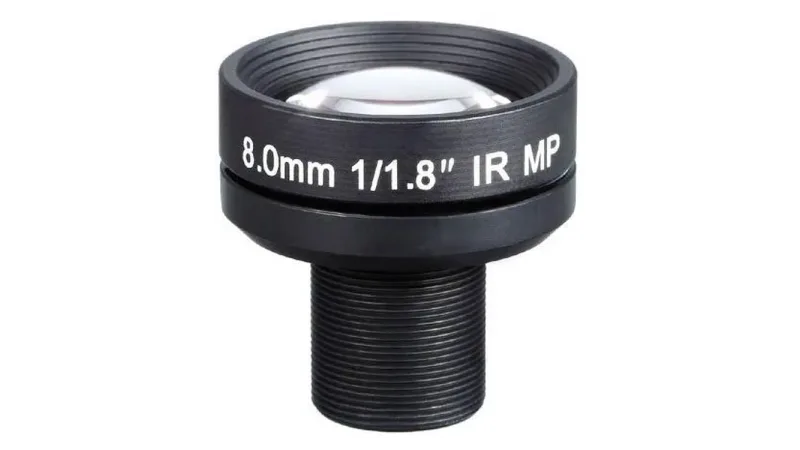  Evetar Lens N118B0818WM12 F1.8 f8mm 1/1.8" 