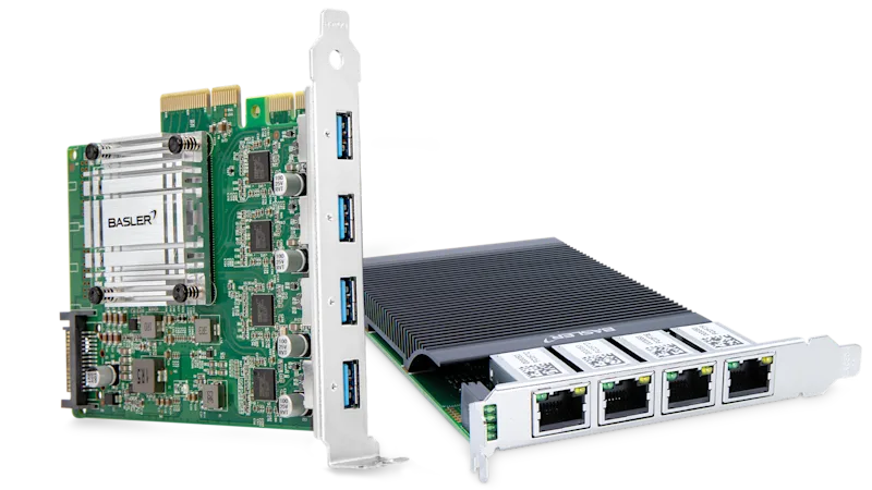 안정적인 이미지 캡처를 위한 인터페이스 카드 | Basler AG