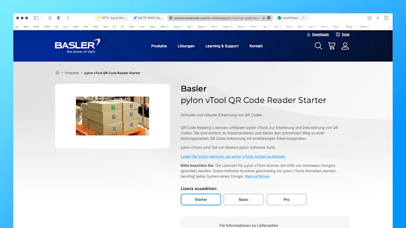 Pylon Basler Tutorial: Getting Started with Basler pylon vTools for Image Processing ...