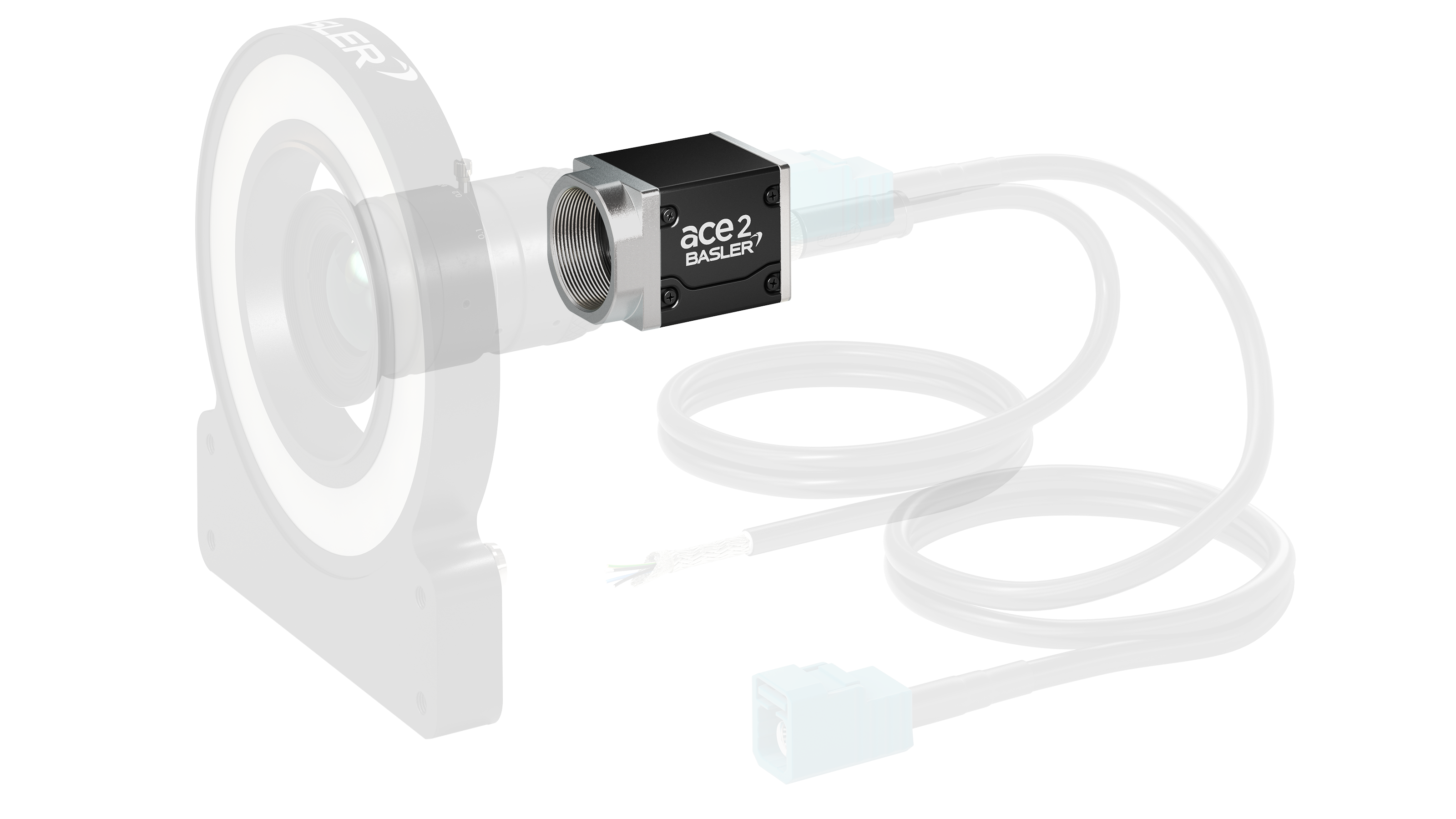 The ace 2 GMSL camera is a compact industrial camera with the GMSL embedded interface.