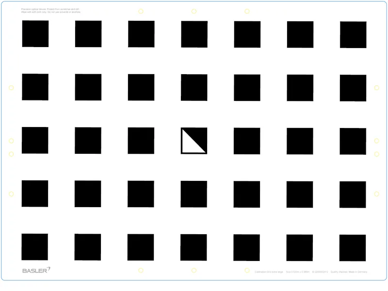 Calibration Grid extra large | Basler AG