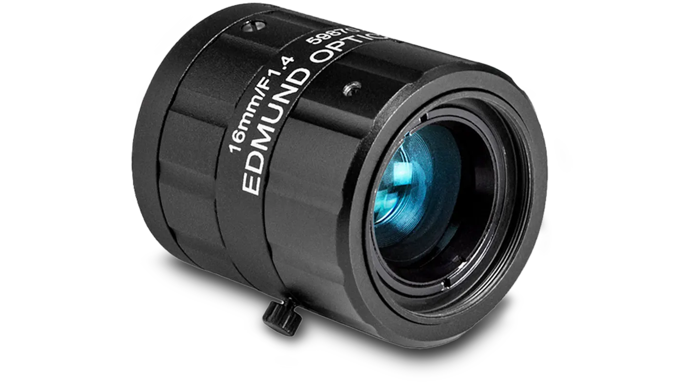 適用於 Basler 相機的 Edmund Optics 鏡頭