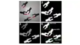 1次元・2次元バイナリ画像のブロブ解析