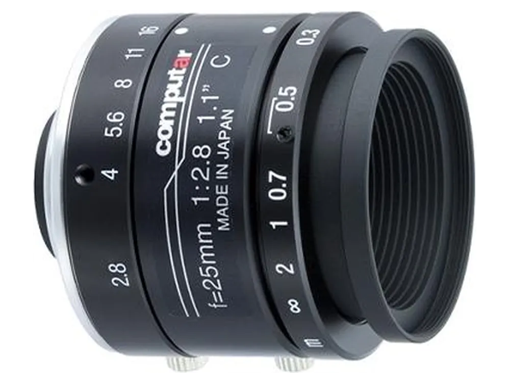  Computar Lens V2528-MPY F2.8 f25mm 1.1" 