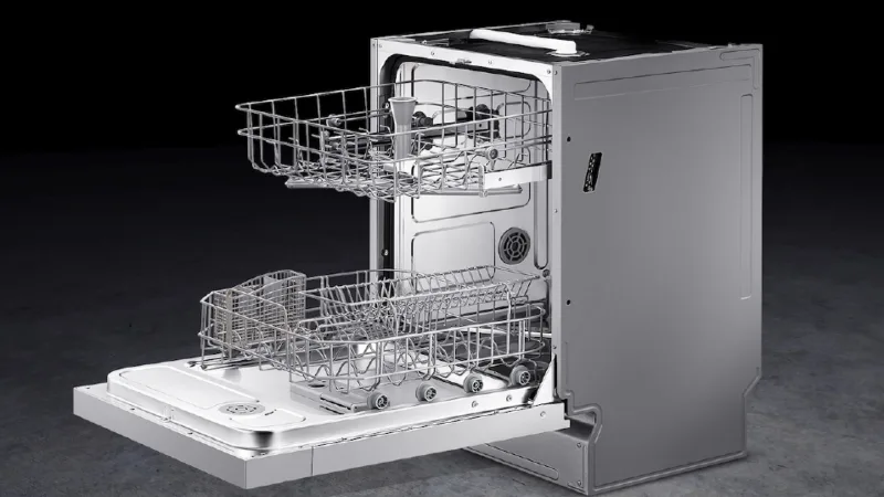 Dishwasher rack inspection