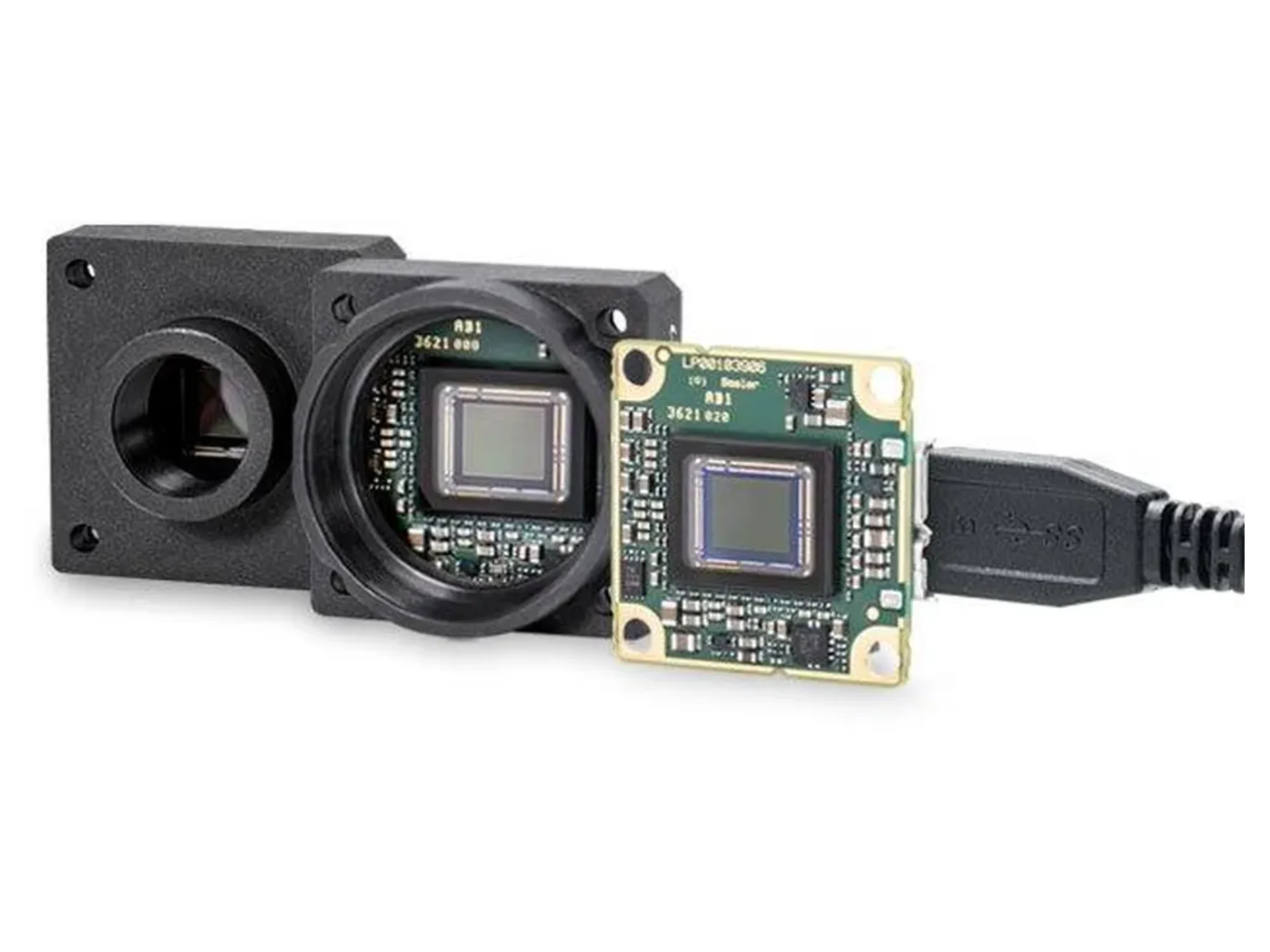 Basler Camera Adjsutable Mount dart daA2448-70um (S-Mount) | USB 3.0 Board Level Camera | Basler ...