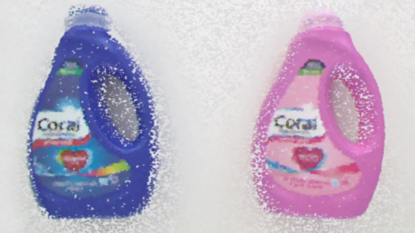 point cloud samples objects in RGB