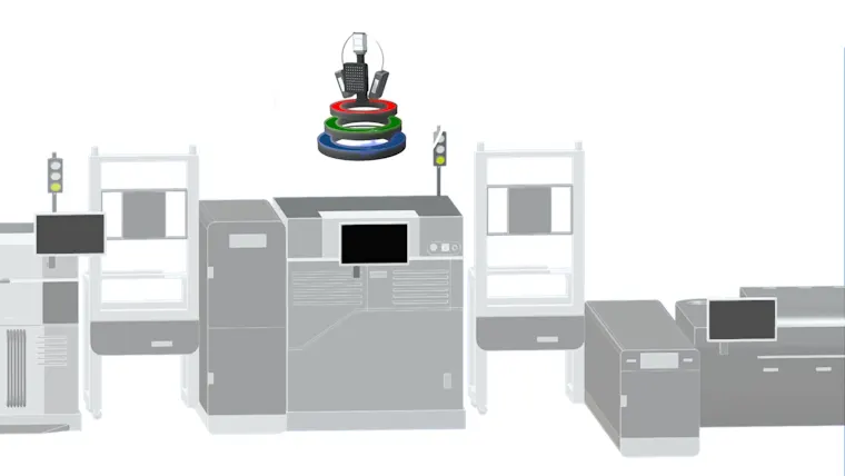 Ispezione della pasta saldante con imaging 3D